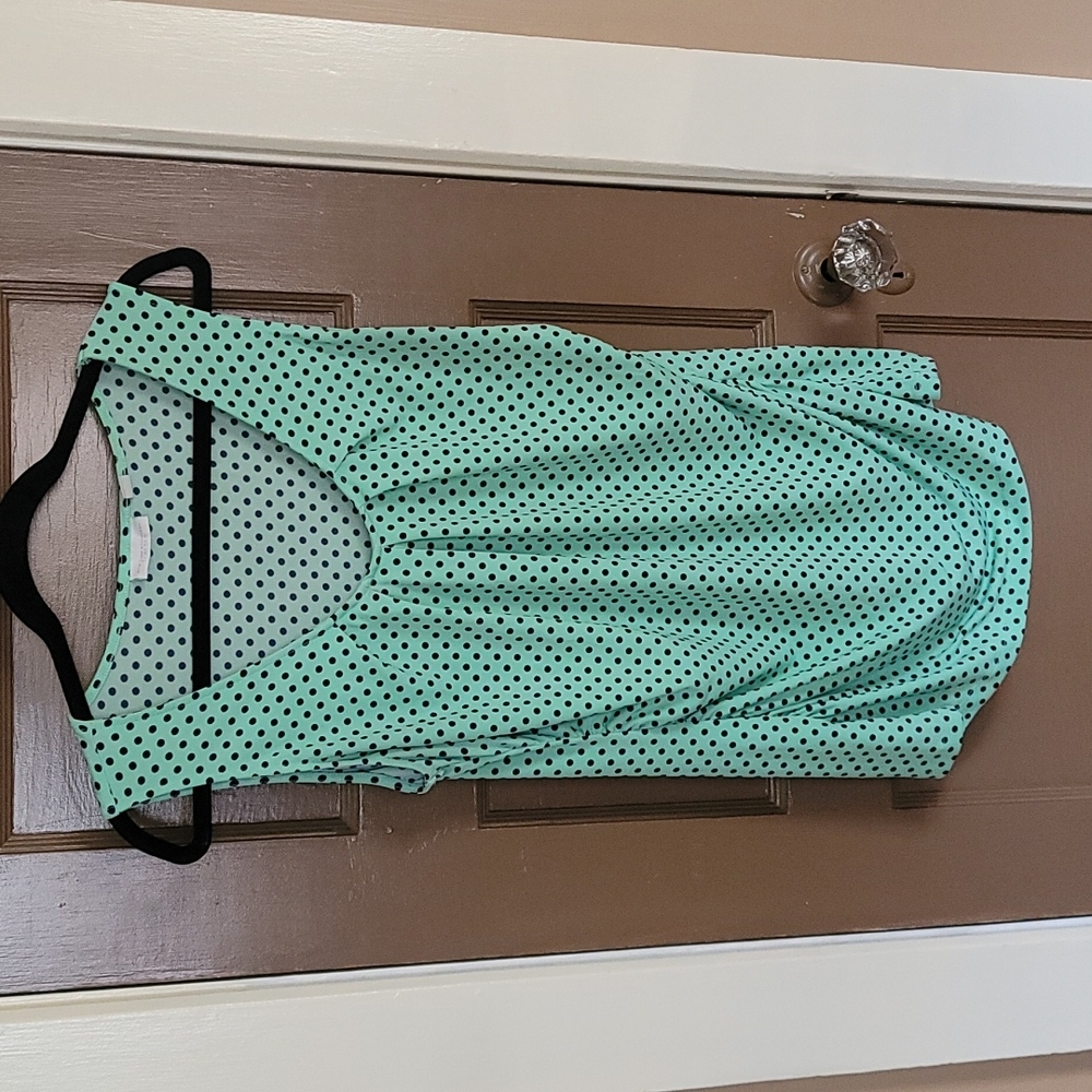 New York & Company stretch shell top size L